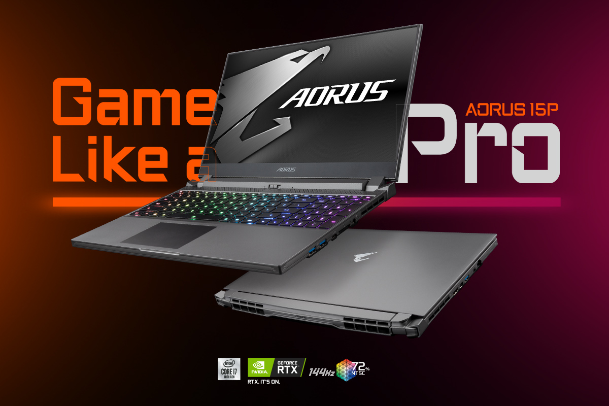 Unveiling AORUS 15P the Ultra-thin Professional Gaming Laptop